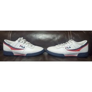FILA MEN'S ORIGINAL FITNESS WHITE/NAVY/RED